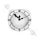 pocket clock daughter birthday  tattoo design idea