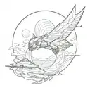 Dune bbok tattoo design idea