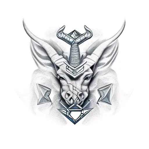 Sagittarius  tattoo design idea