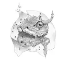 progress tattoo design idea