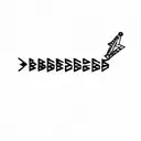 the word abracadabra tattoo design idea