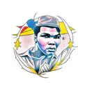 Muhammad Ali  tattoo design idea