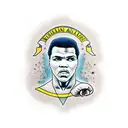 Muhammad Ali  tattoo design idea