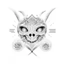 Crying Heart tattoo design idea