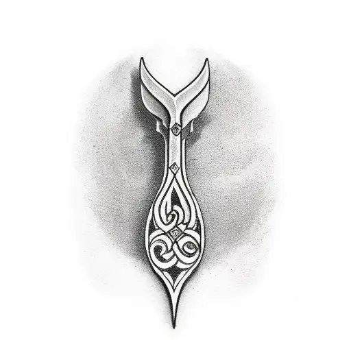 Thorfinn's dagger tattoo design idea