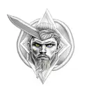 Thorfinn's dagger tattoo design idea