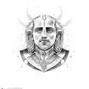 Alexander the great tattoo design idea