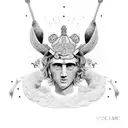 Alexander the great tattoo design idea