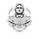 Alexander the great tattoo design idea
