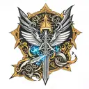 metallica logo  tattoo design idea