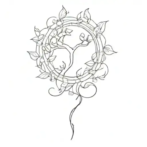 spring awakening the musical tattoo design idea