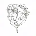 spring awakening the musical tattoo design idea