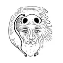 cleft lip tattoo design idea