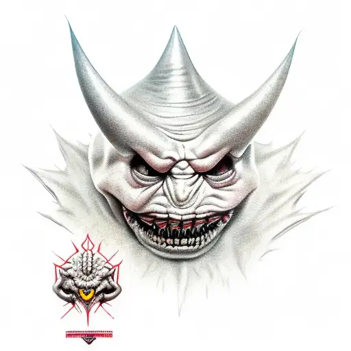 gengar vascaíno  tattoo design idea