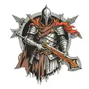 dark souls 3 tattoo design idea