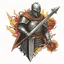 dark souls 3 tattoo design idea