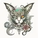 link click tattoo design idea