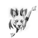 blackjack  tattoo design idea