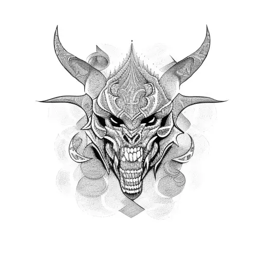 bhaal tattoo design idea