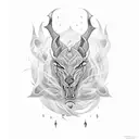 bhaal tattoo design idea