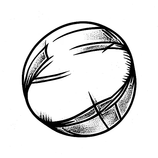 rugby ball  tattoo design idea
