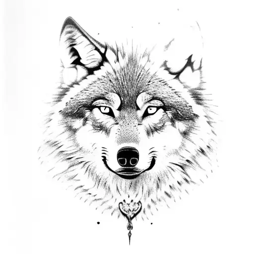 wolf from puss in the boots 2 tattoo design idea