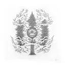 Tree of Life digimon tattoo design idea