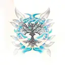 Tree of Life digimon tattoo design idea