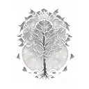 Tree of Life digimon tattoo design idea
