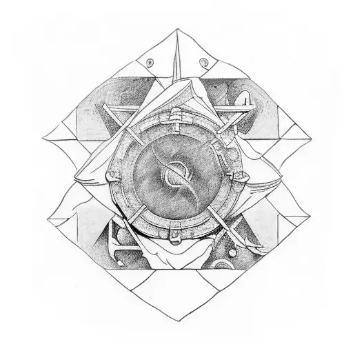 renaissance painting tattoo design idea