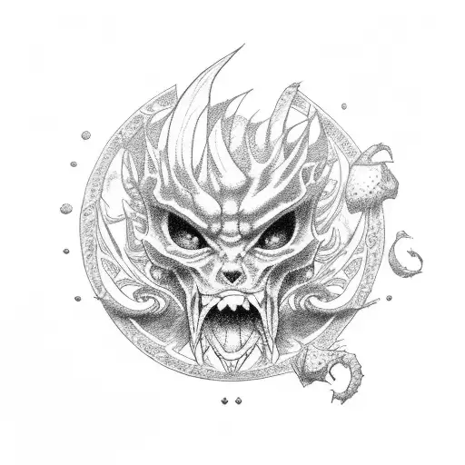 meliodas tattoo design idea