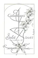 Galatians 6:7 verse tattoo design idea