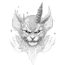 gliscor pixel art tattoo design idea