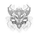 gliscor pokemon pixel art tattoo design idea