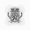 Borussia Dortmund tattoo design idea