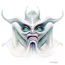 maleficent+star wars+ HR Giger aliens realistic  tattoo design idea