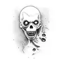 zombie tattoo design idea