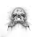 zombie tattoo design idea