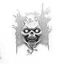 zombie tattoo design idea