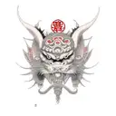 senjumaru shutara tattoo design idea
