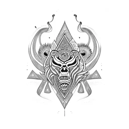 zulu  tattoo design idea