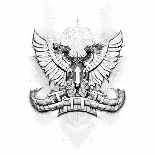 greece mitology tattoo design idea