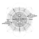 helicopter tattoo design idea