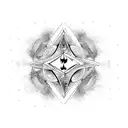 cards magic tattoo design idea