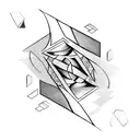 cards magic tattoo design idea