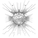 cards magic tattoo design idea