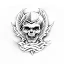 hazme un ángel y un diablo en modo de escultura griega pasándose un balón de fútbol antiguo  tattoo design idea