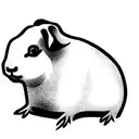 guinea pig tattoo design idea