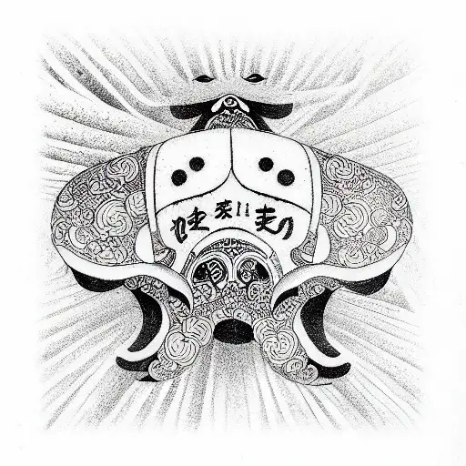 beatle tattoo design idea