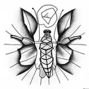 beatle tattoo design idea